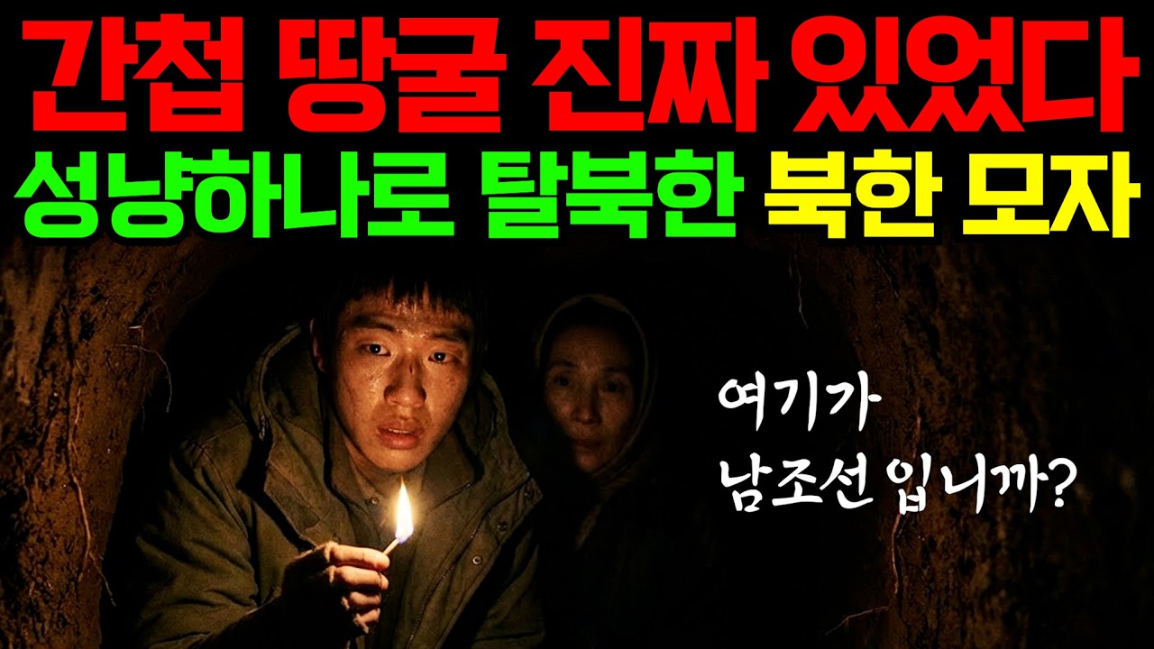 땅굴 타고 남한으로! 여기가 진짜 남조선입네까?