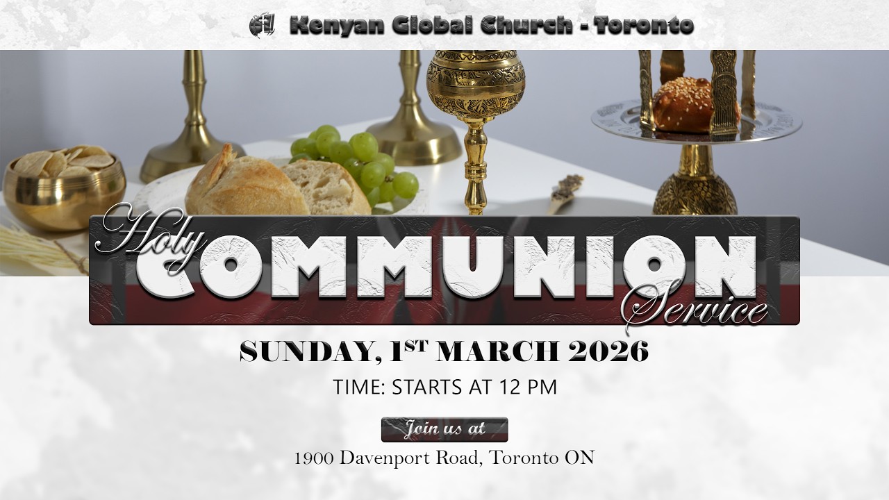 Holy Communion Sunday Service - 1st March 2026