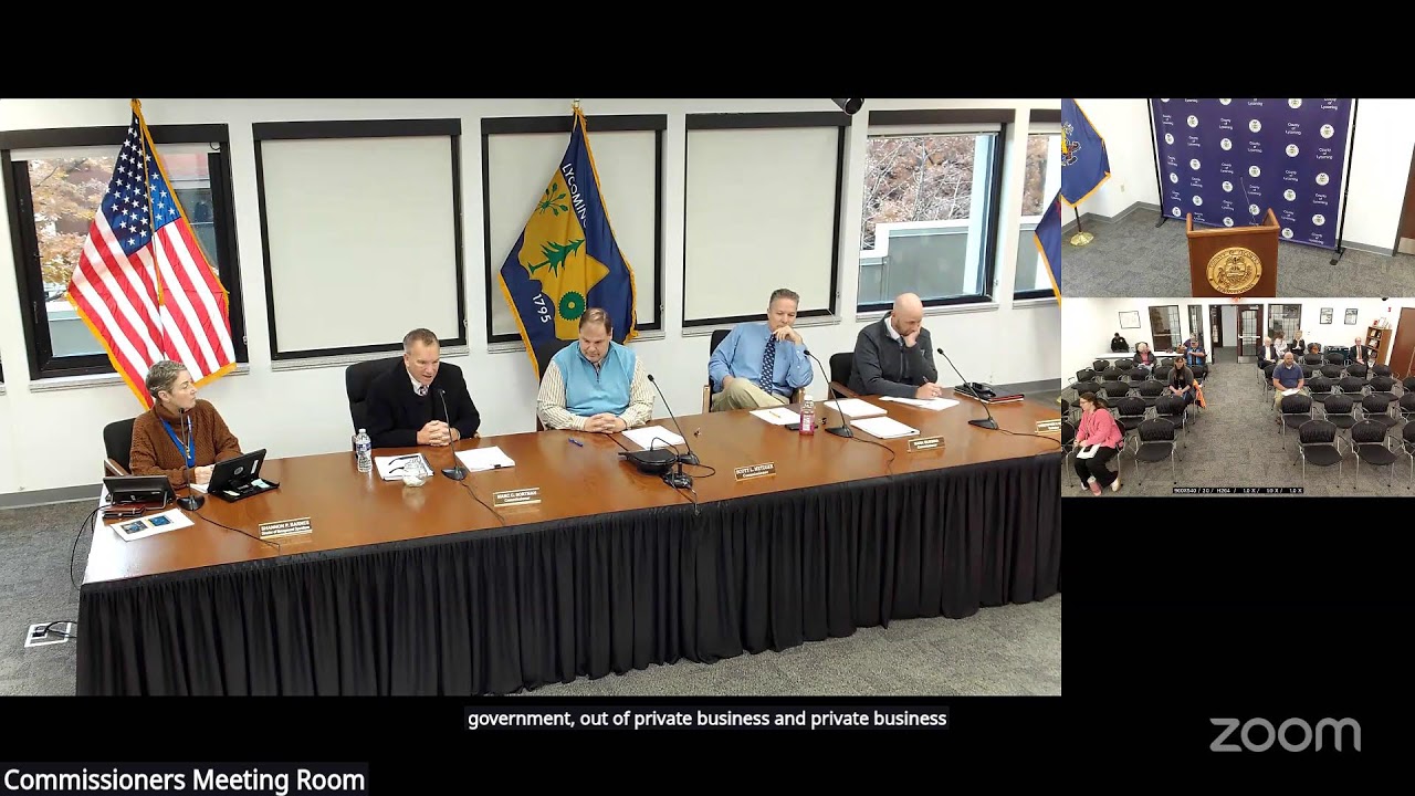 Lycoming County Commissioners Meeting 11-13-25