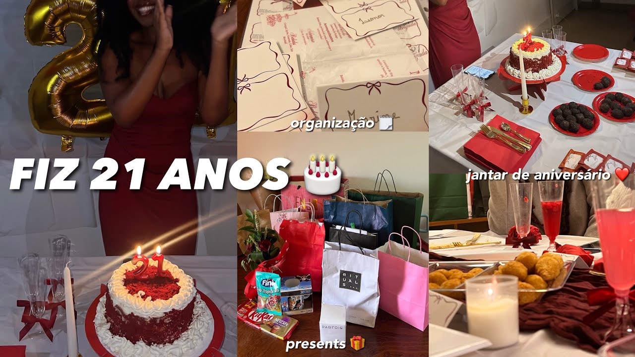 I TURNED 21!!!🎂✨(surpresa, presentes, jantar, etc)