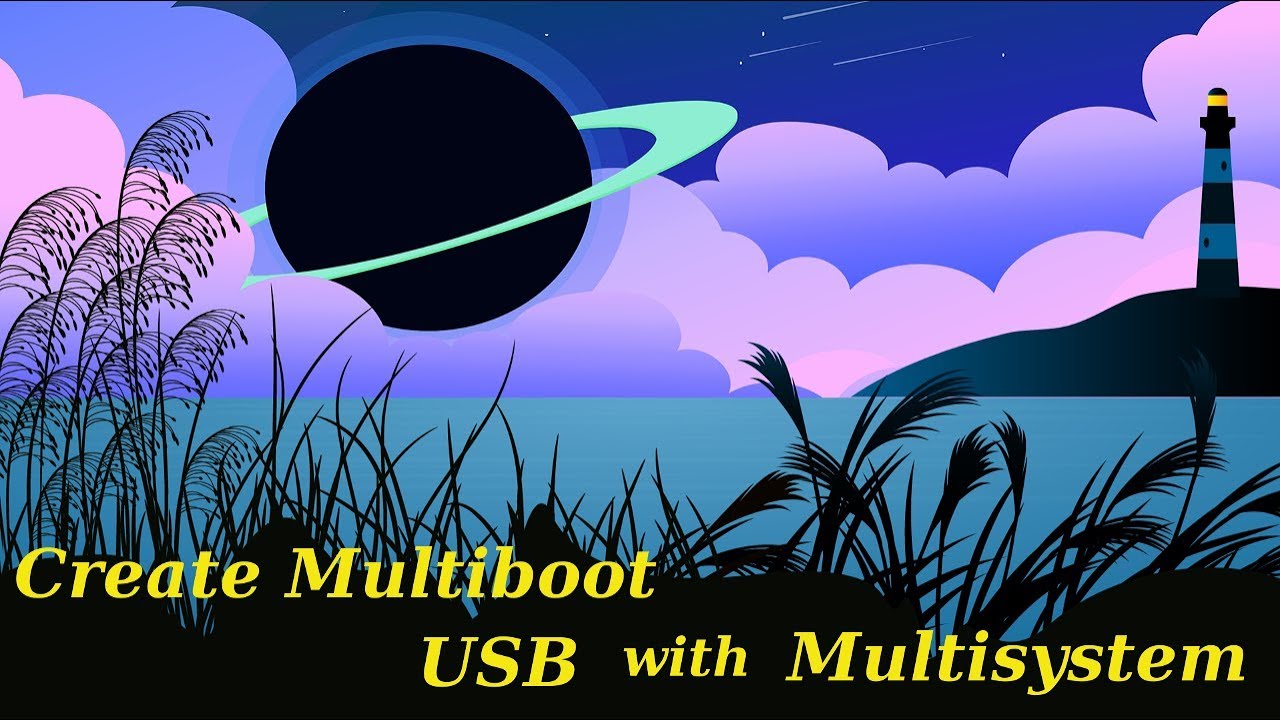 Create Multiboot USB in Linux with Multisystem