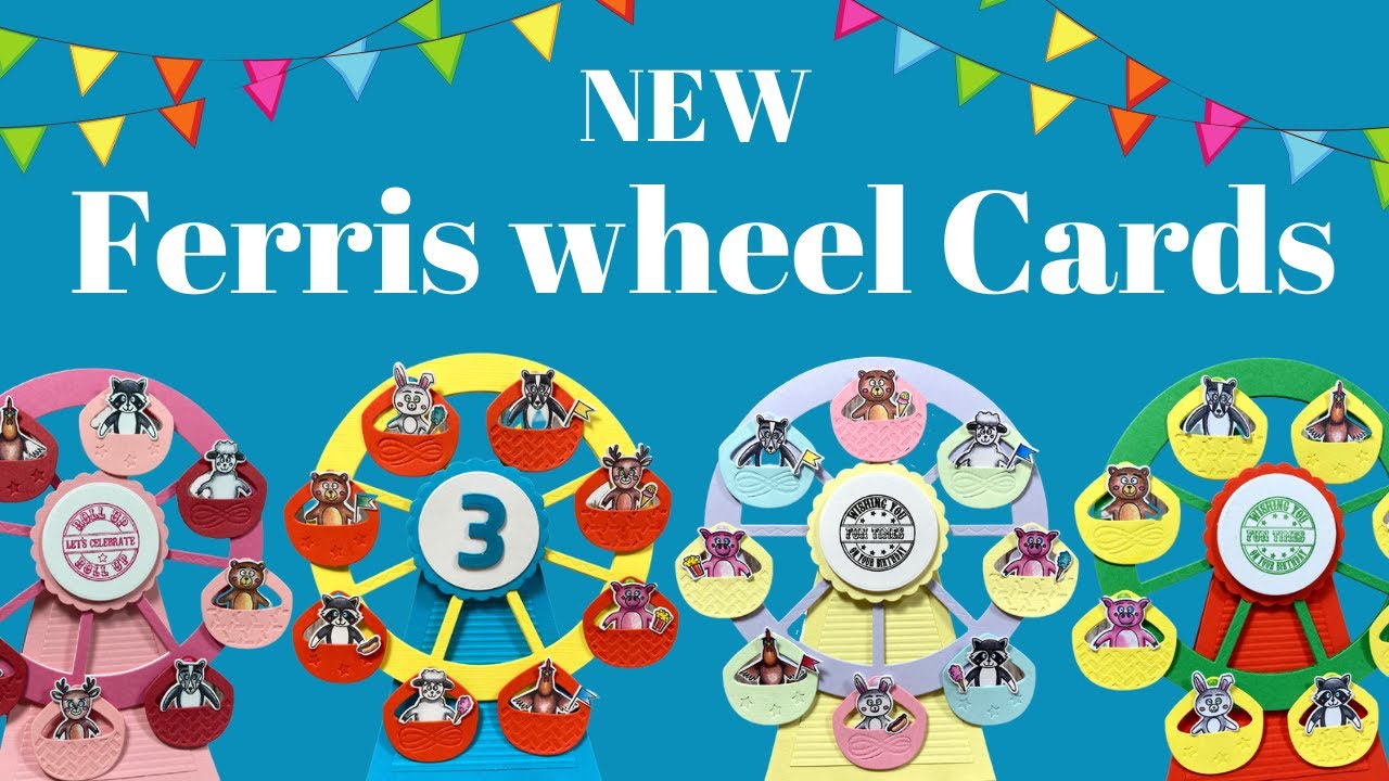 How to make a Ferris Wheel Card | Fun at the Fair collection!