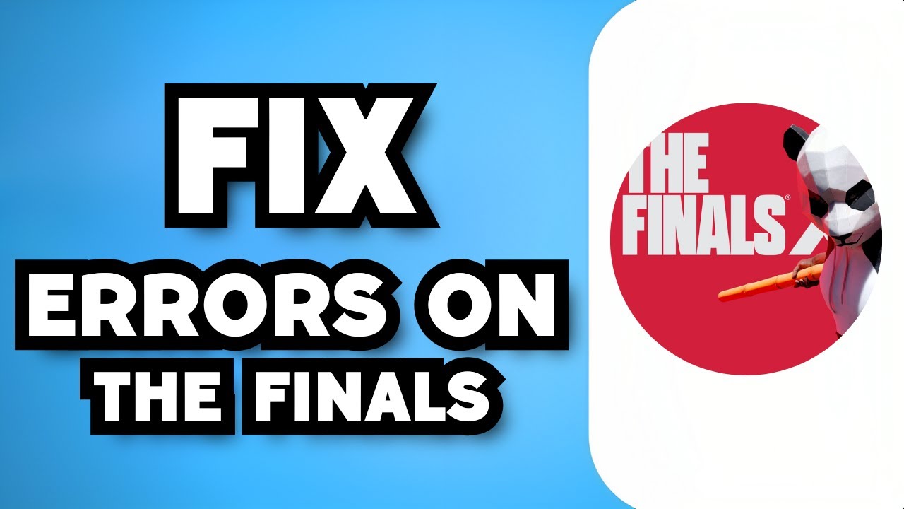 Fix The Finals Not Launching, Crashing, Freezing, Out Of Memory Error, Stuttering & Black Screen PC