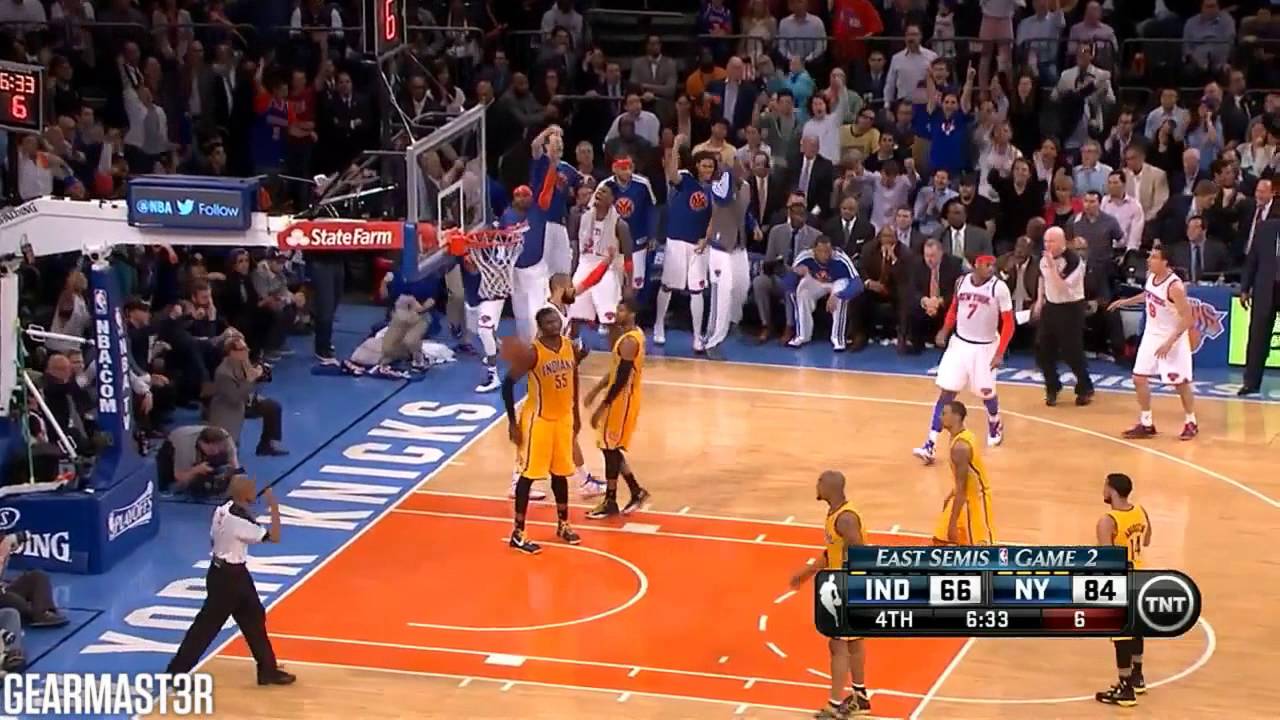 New York Knicks' 33-13 run vs Pacers Full Highlights (2013 ECSF GM2) (2013.05.07)