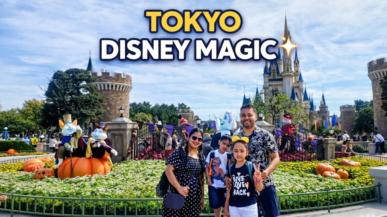 Tokyo Disneyland Full Day Experience 🇯🇵 | Rides, Parade, Fireworks & Family Fun