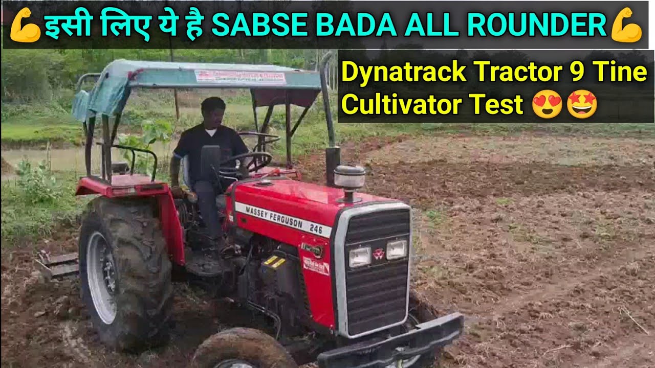 Massey Ferguson 246 Dynatrack 2Wd Tractor Cultivator Performance Under Pressure