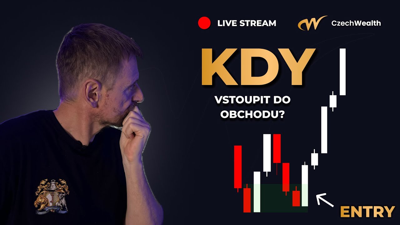 Kdy a jak nejl&eacute;pe vstoupit do obchodu | 🔴 Livestream | Ludv&iacute;k Turek