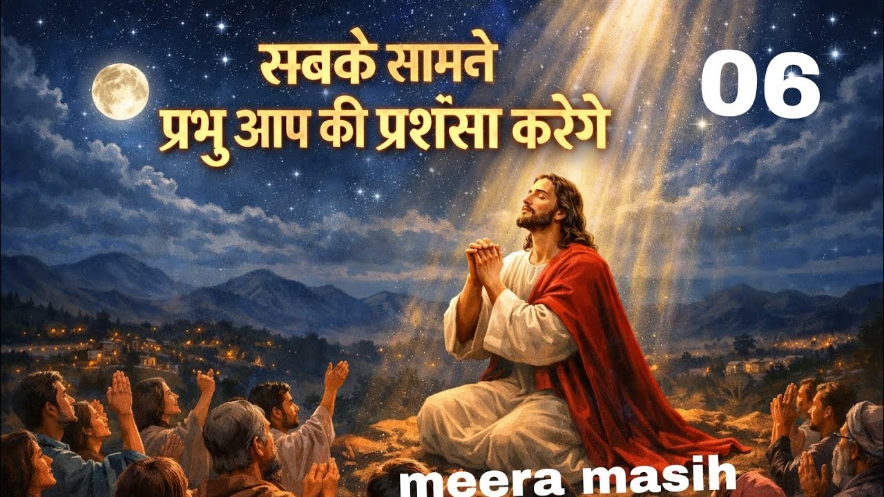 Night prayer सबके सामने प्रभु आप की प्रशंसा करेंगे #meera masih