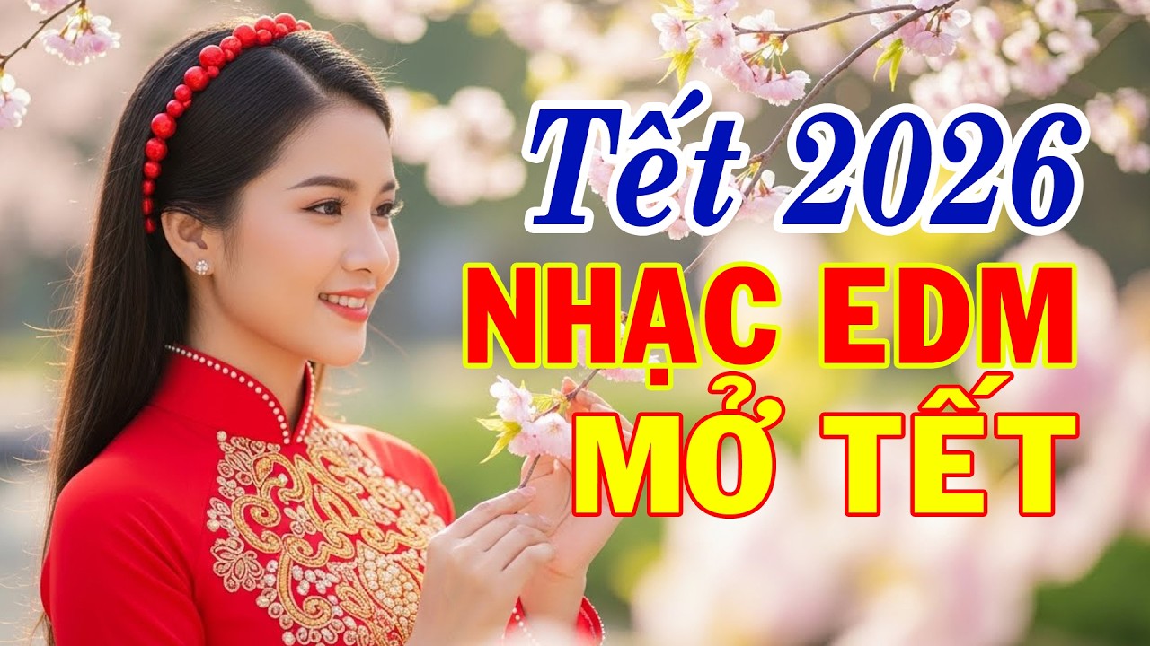 Nhạc Tết 2026 Hay Nhất, Nhạc EDM Mới Nhất, Nghe Là Thấy Tết Về, Tết Nguyên Đán