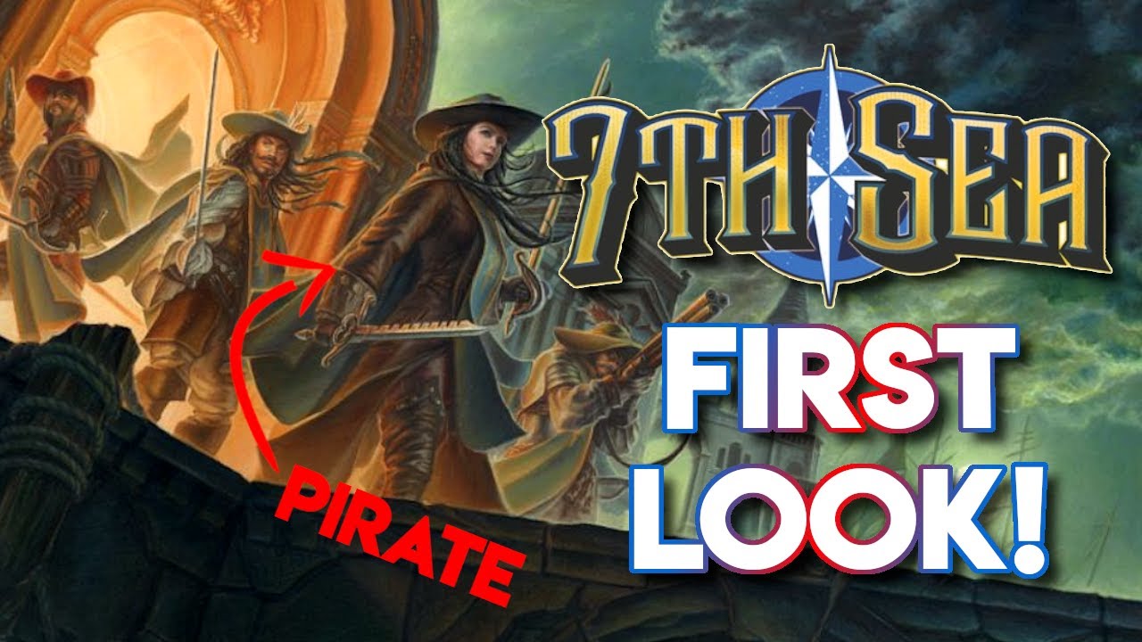 ЭТО ПИРАТСКАЯ КАРТОЧНАЯ ИГРА! | 7th Sea: City of Five Sails. Первый взгляд!