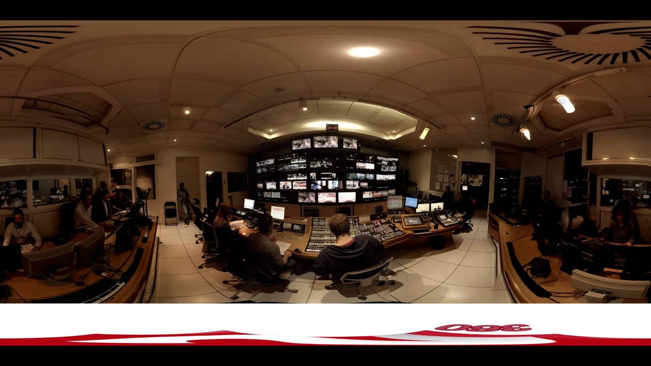 Vivez le journal au coeur d'une régie de France Télévision !