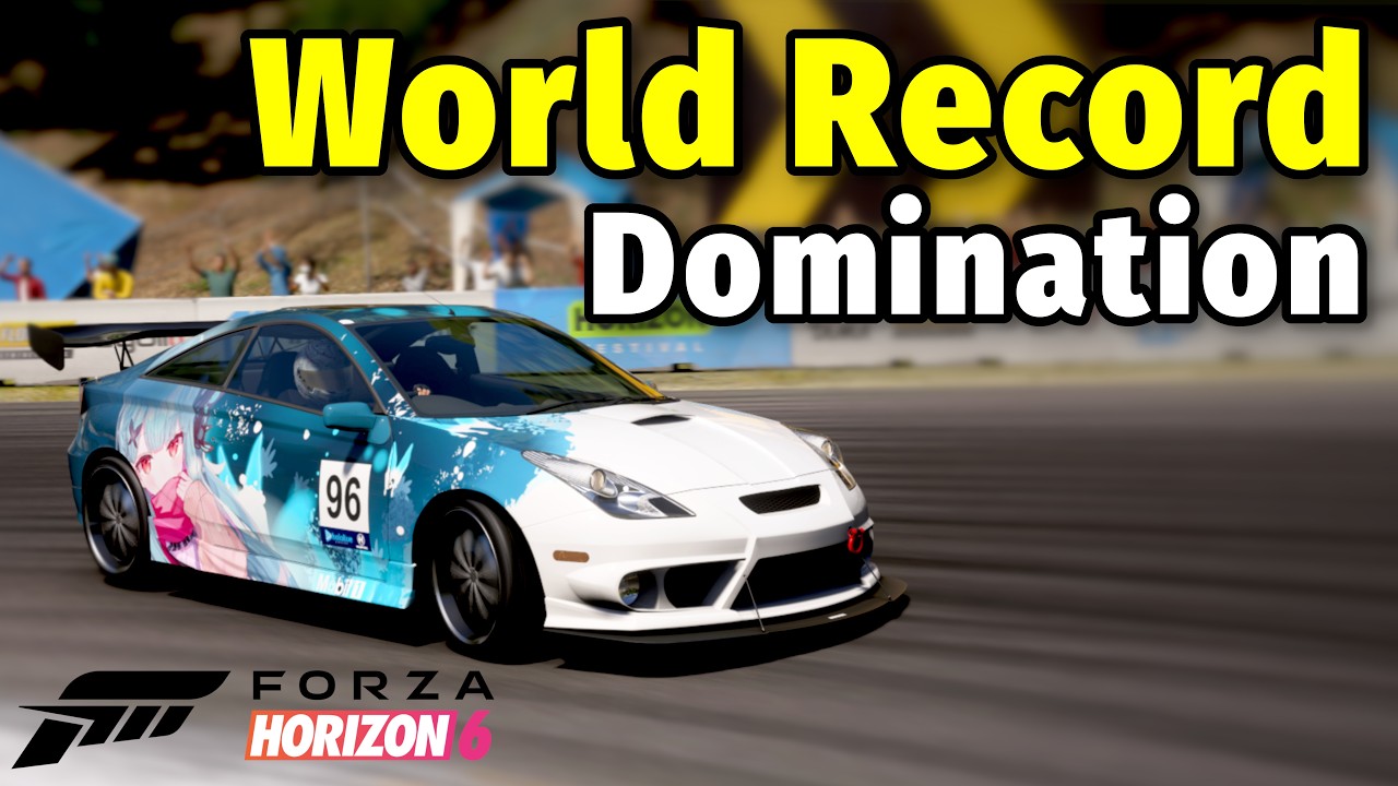 Can Scrapie keep taking Forza Horizon 6 WORLD RECORDS?!