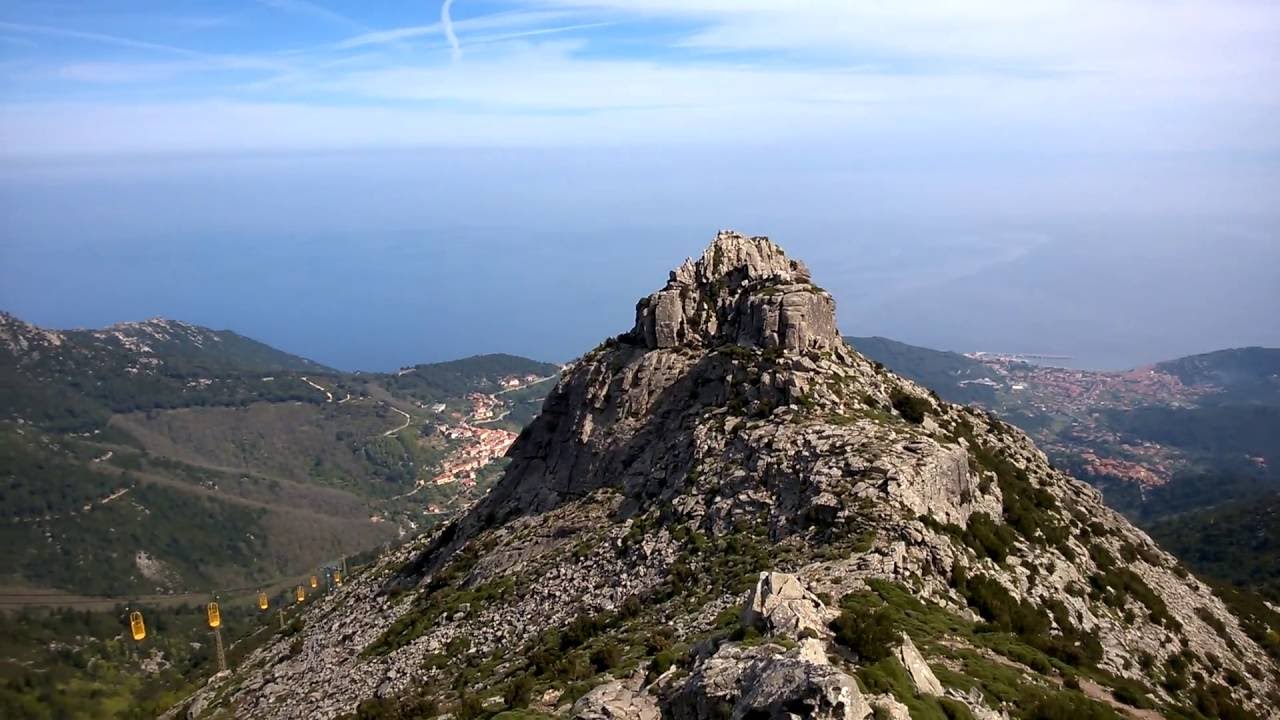 Cabinovia Monte Capanne - Marciana (LI) Isola d'Elba - 30 aprile 2016