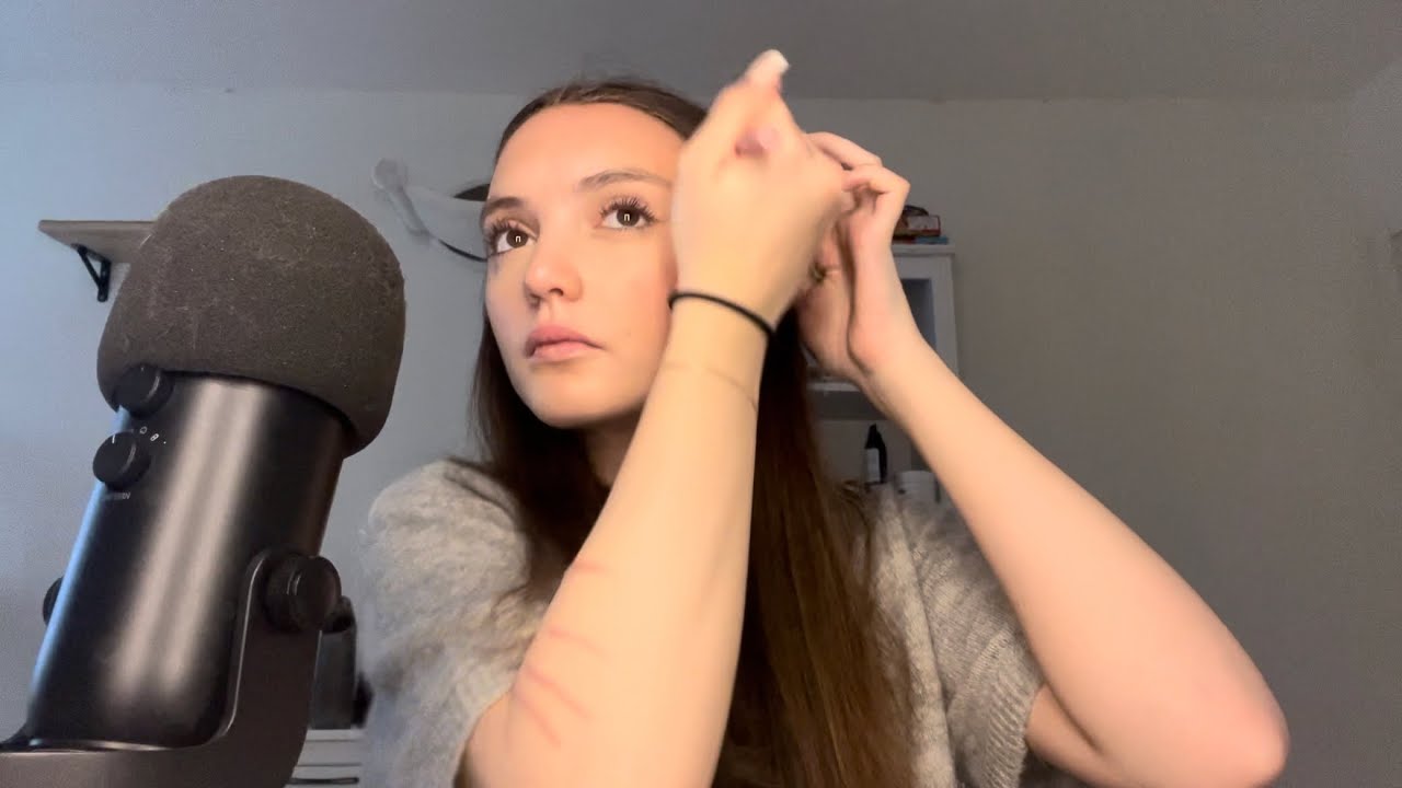 [ASMR] Doing My Makeup & Hair💄