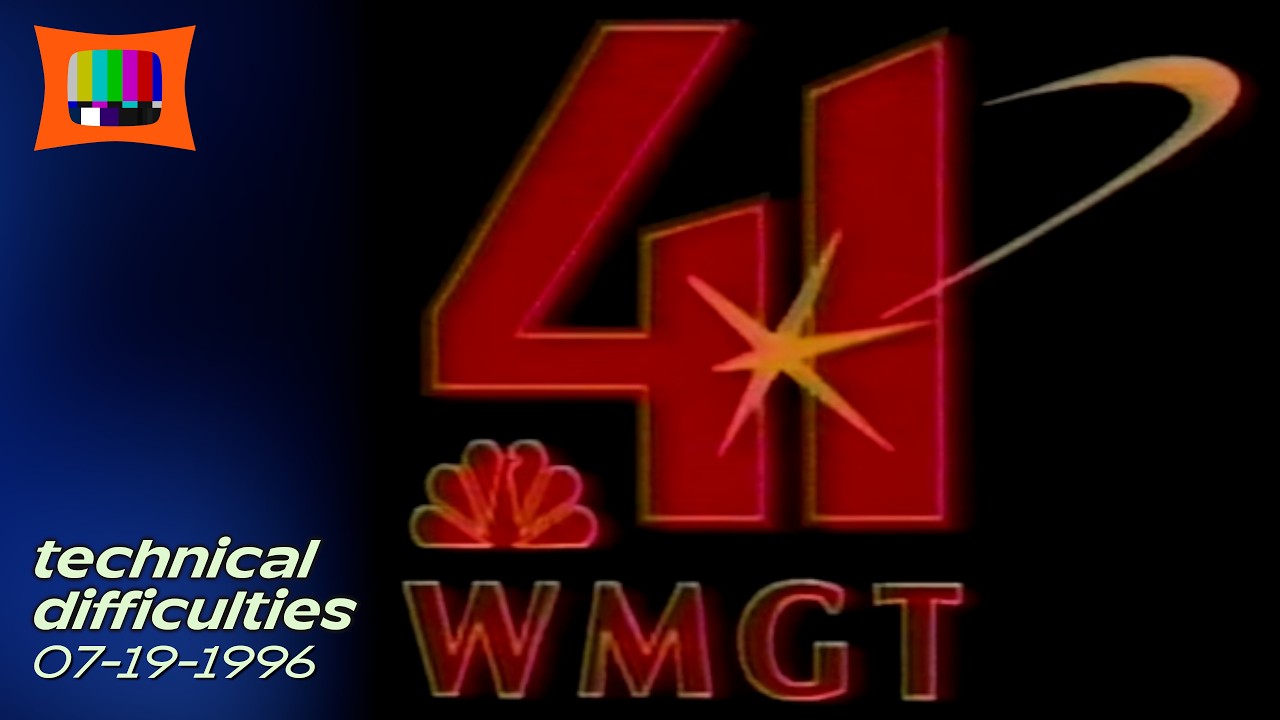 NBC (WMGT) technical difficulties - 07-19-1996