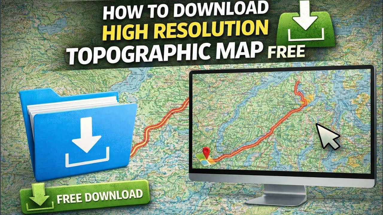 How to Download High Resolution Topographic Map | Survey of India Toposheet Download