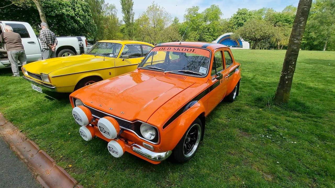 (4K) Classic Cars at Queen's Park Heywood 14/05/2023