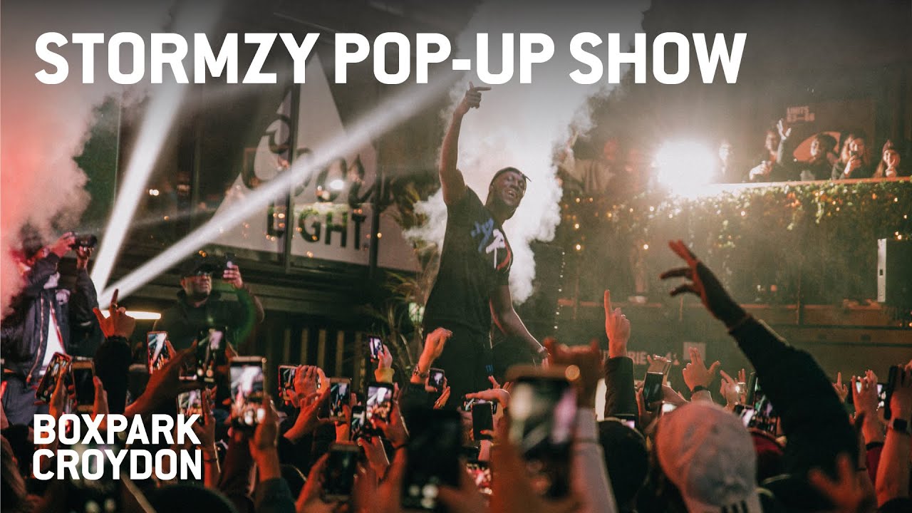 STORMZY POP-UP SHOW at BOXPARK CROYDON