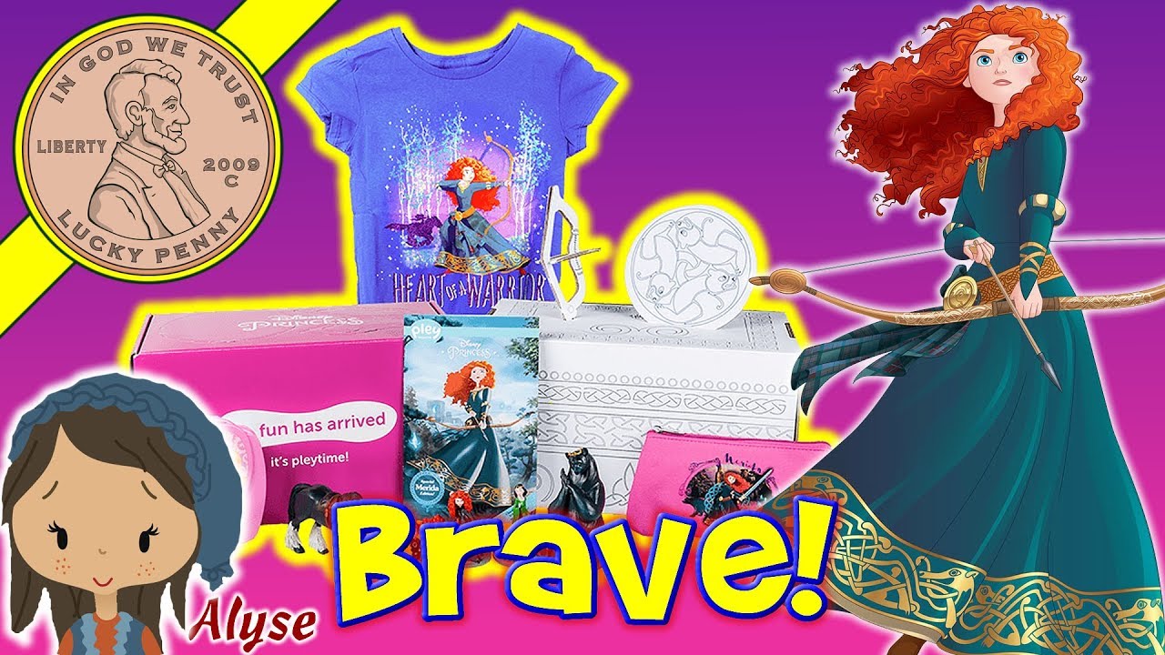 Pley Princess Merida Disney's Brave Monthly Subscription Box October