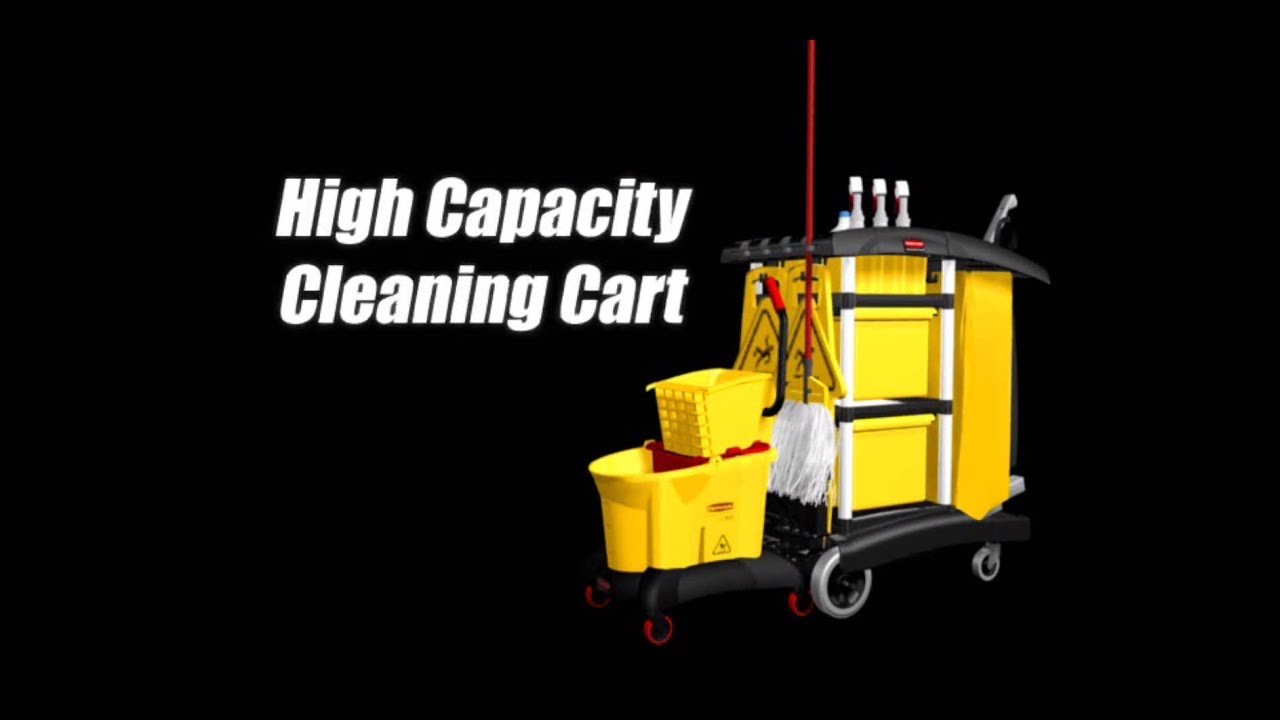 Carros de Limpieza Rubbermaid Hiperlimpieza