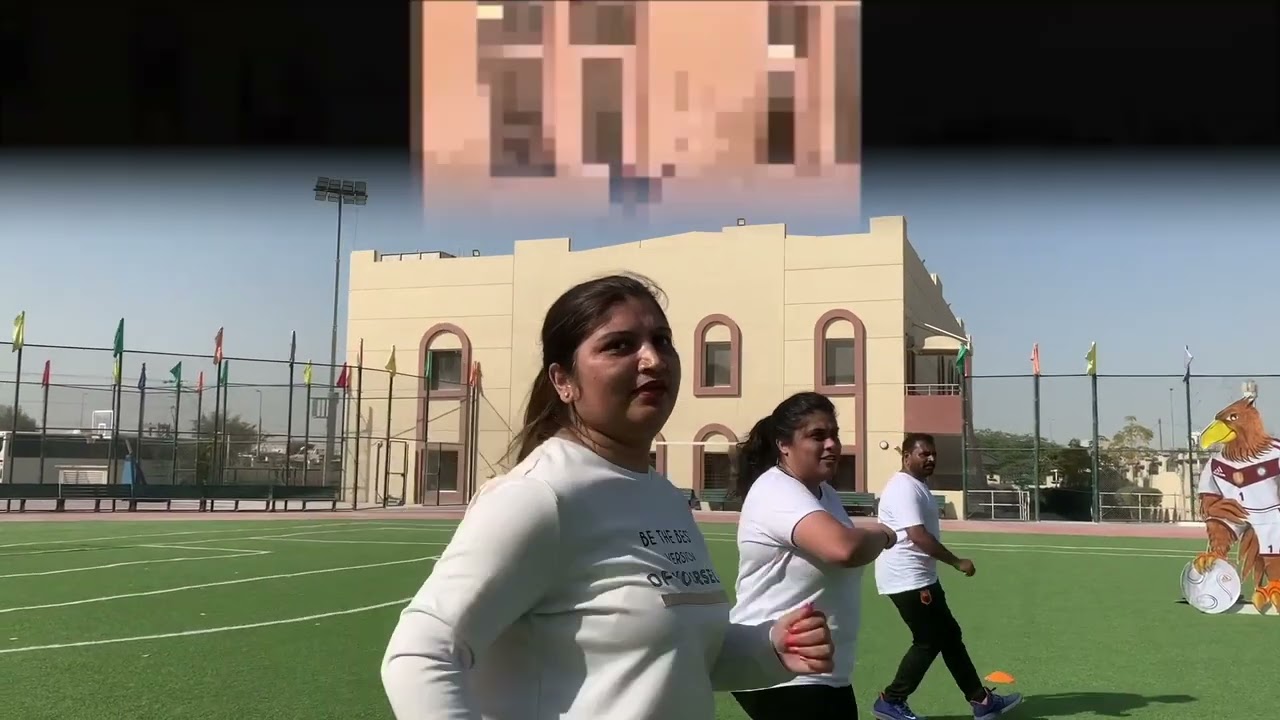 DPS Monarch International School celebrates Qatar National Sports day.