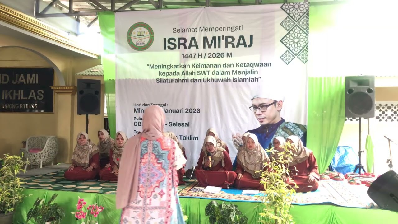 Isra Mi’raj Majelis Taklim Nurul Ikhlas #isramiraj #majelistaklimnurulikhlas #sholawatnabi 
