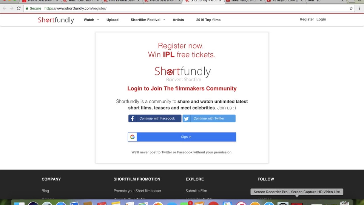 The Platform for Creative Filmmakers | Shortfundly