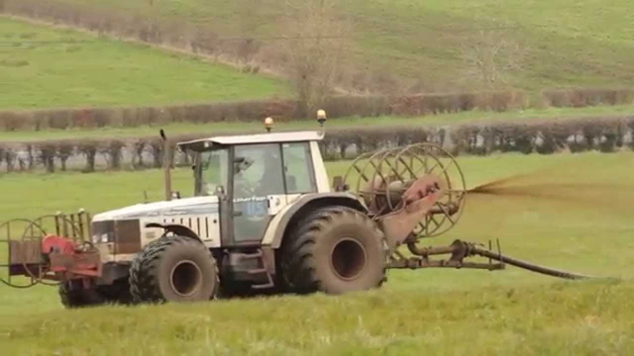 Umbilical slurry spreading - Mohan Farm services