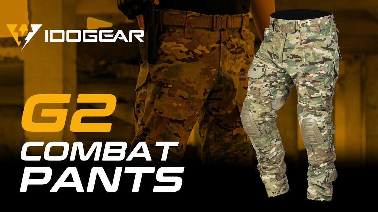 G4 Tactical Pants With Knee Pads Tactical Camo Trousers Hunting Camouflage.