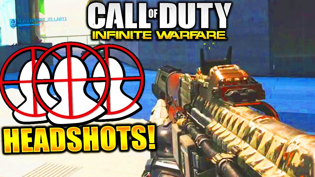 HOW TO GET HEADSHOTS IN INFINITE WARFARE! - GET MORE HEADSHOTS INFINITE WARFARE FAST HEADSHOTS!
