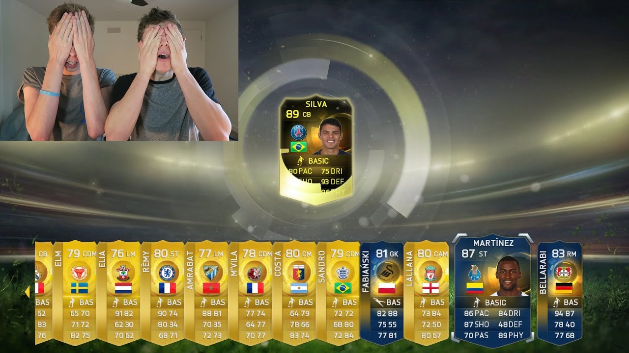 3 TOTS IN A PACK!!!!!!! - FIFA 15