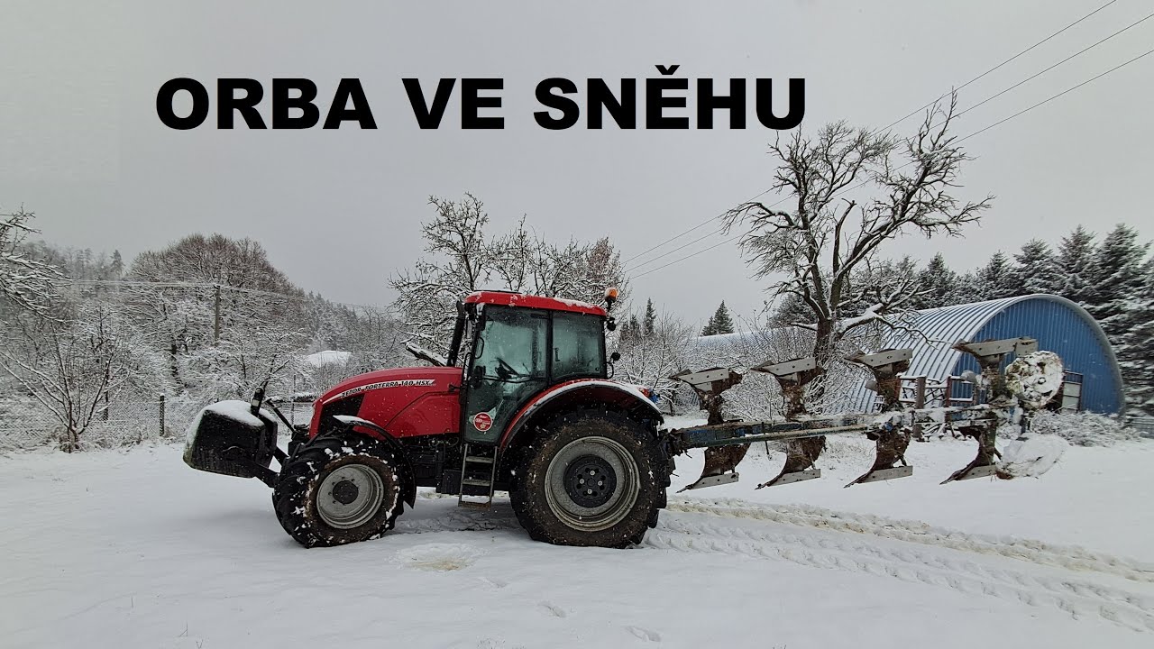 Orba Ve Sněhu se Zetor Forterra 140 HSX