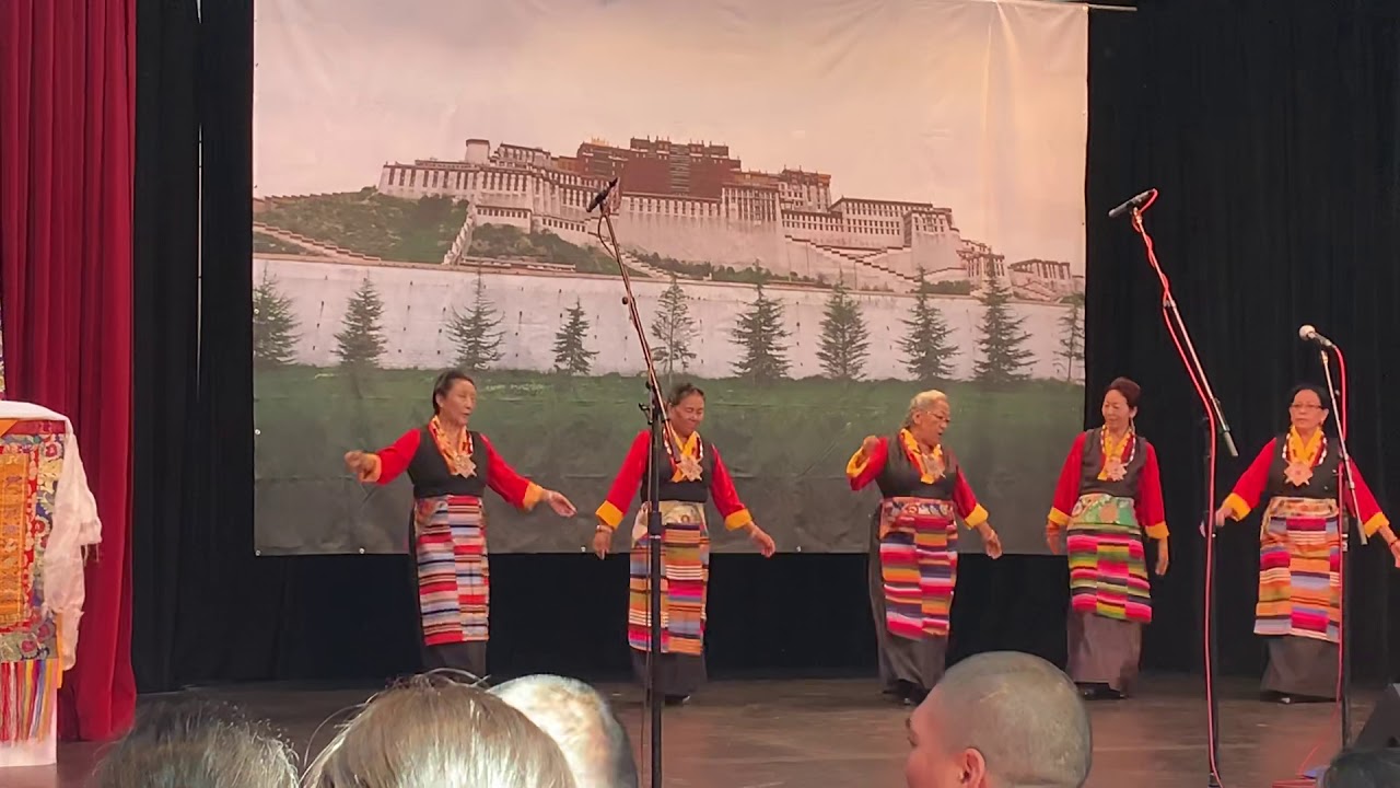A special performance by Trisong ladies group at 2019 Seattle Tibetfest