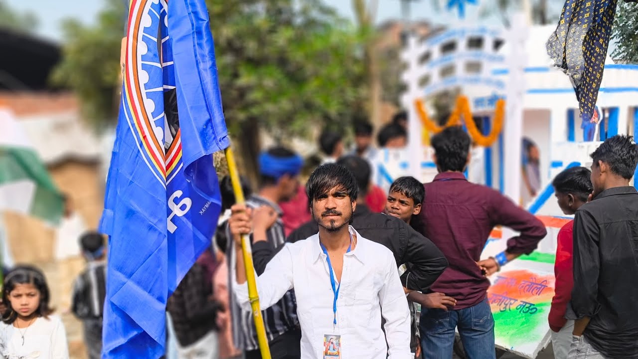 Ravidas jayanti ki jhaki💙💙💙 #video #jay#bhim