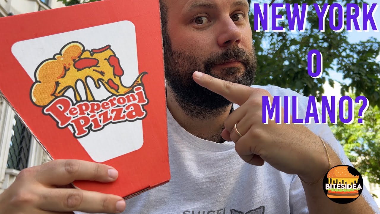 PEPPERONI PIZZA: Milano come New York???🍕