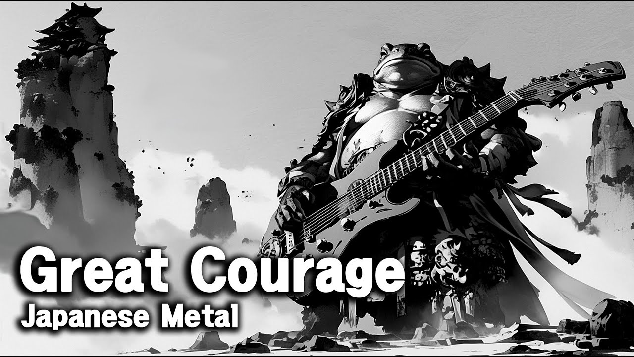 Great Courage | Shamisen Metal | Japanese Rock Instrumental