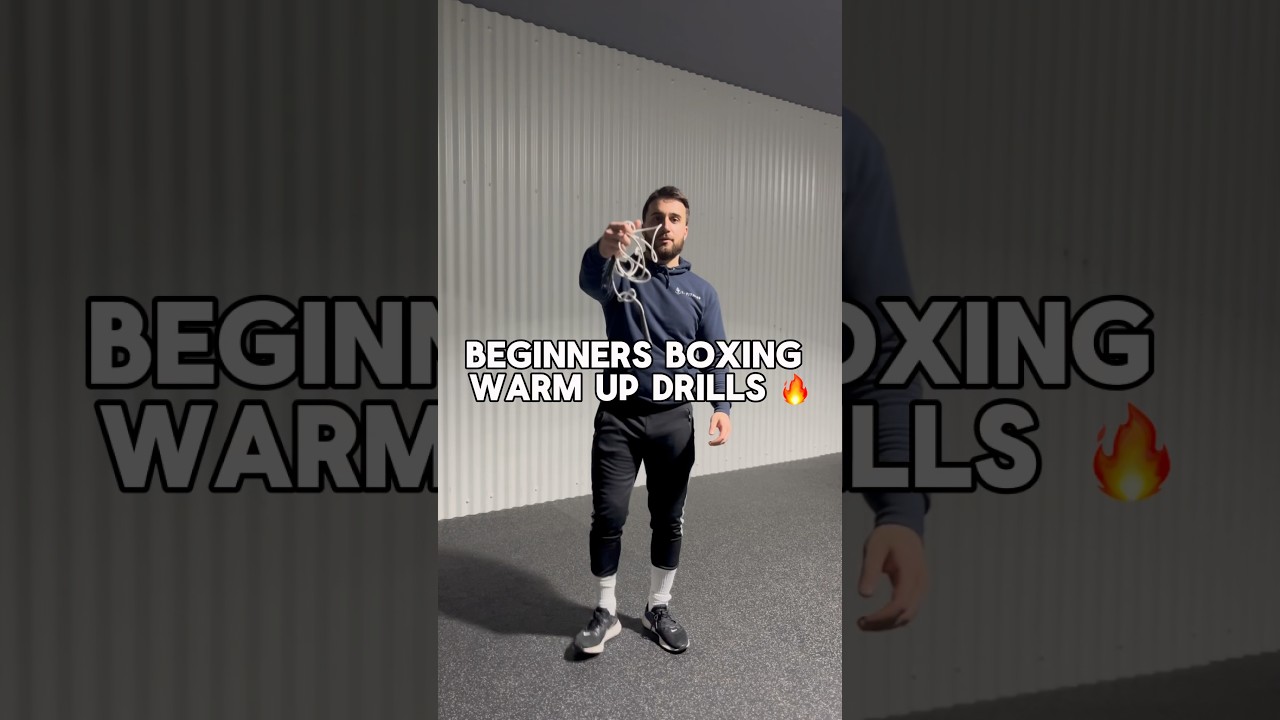 Beginners Boxing Warm Up #boxing #boxingtips #warmup p