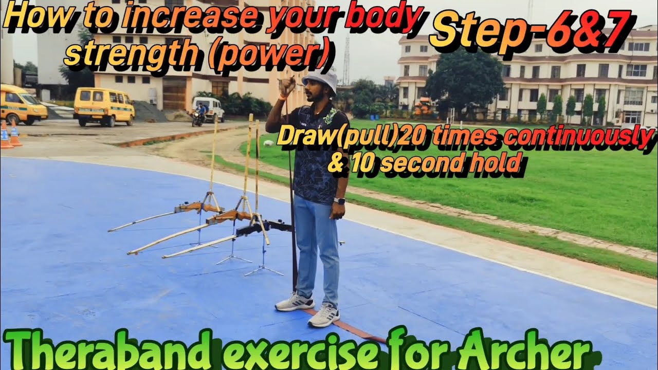 How to learn archery, how to increase your power 