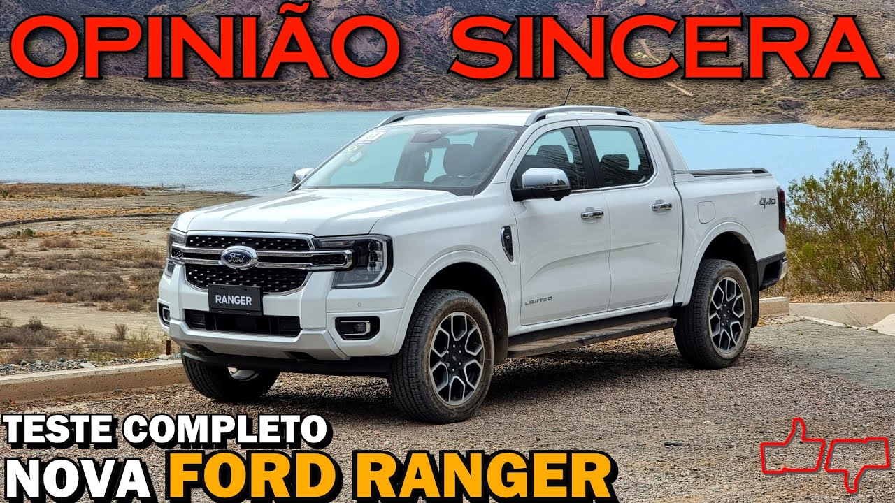 Nova Ford Ranger V6 2024: MELHOR, mais incrível PICAPE DIESEL! Teste completo. Preço, consumo, vale?