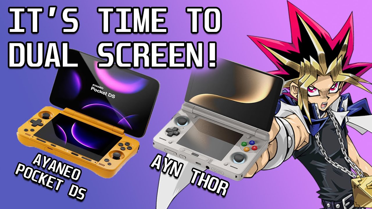 Dual Screens Are Coming - AYN Thor vs AYANEO Pocket DS