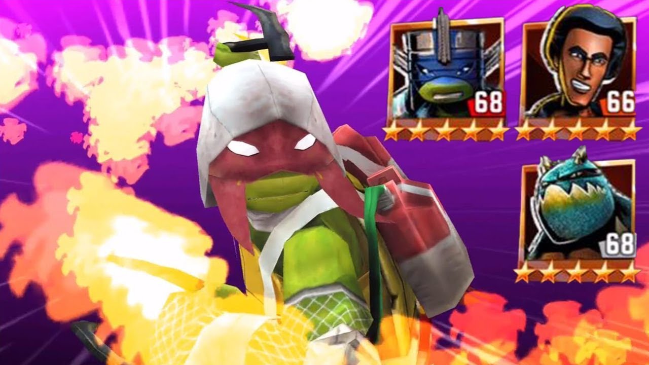 TMNT Legends PVP 857 - Leonardo LARP / Raphael Vision / Xever / Slash
