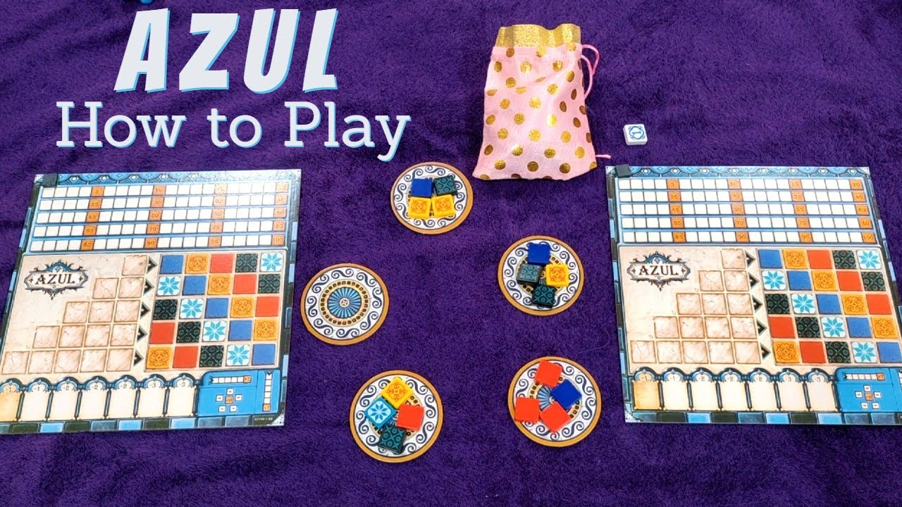 How to play AZUL board game in hindi