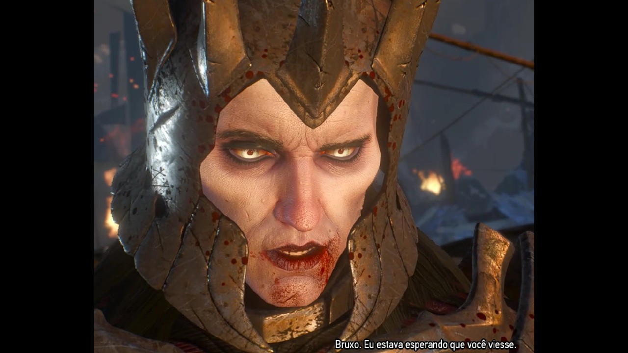 luta final contra eredin em the witcher 3 ( graficos ultra)