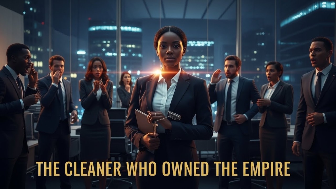 They Mocked the Cleaner — Until She Entered the Boardroom