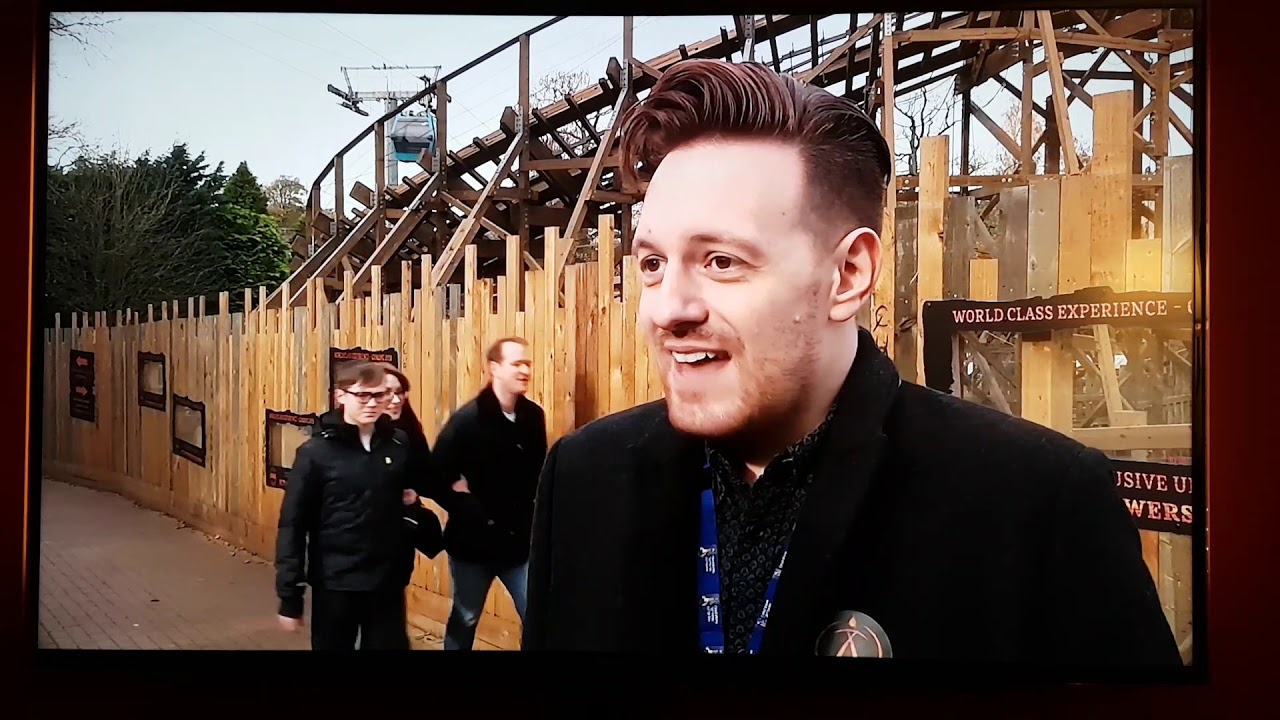 Alton Towers SW8 on ITV Central News (01/11/17)