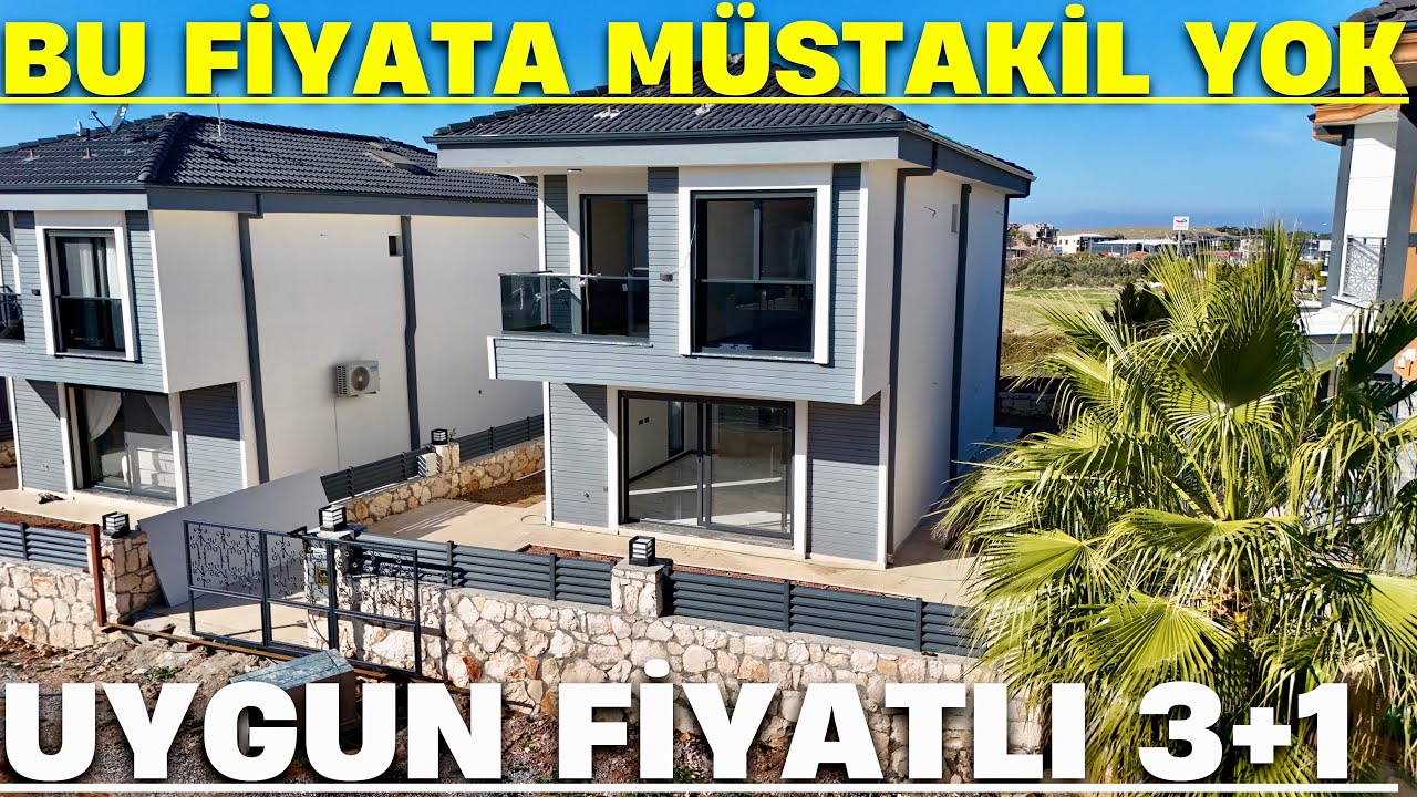 SON KALAN FIRSATLARDAN SATILMADAN İZLE 3+1 AYRI MUTFAK HAVUZLU OTOPARKLI GENİŞ BAHÇE TAM MÜSTAKİL
