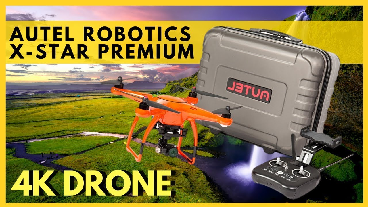 autel robotics x-star premium drone (with 4k camera footage)