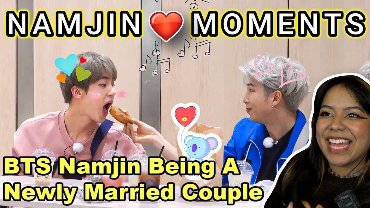 BTS Namjin Moments x Namjin Being A Newly Married Couple | REACTION