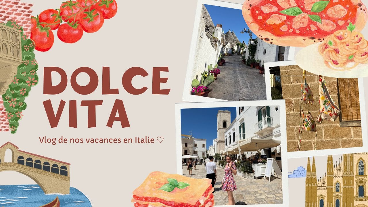 Vacances en Italie avec les copains - Vlog Bonus