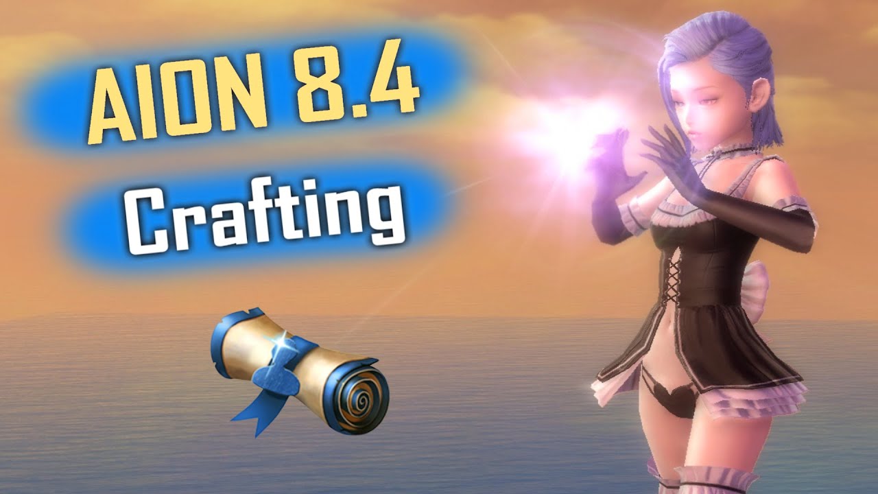 AION 8.4 Новые рецепты для крафта (РУ субтитры)